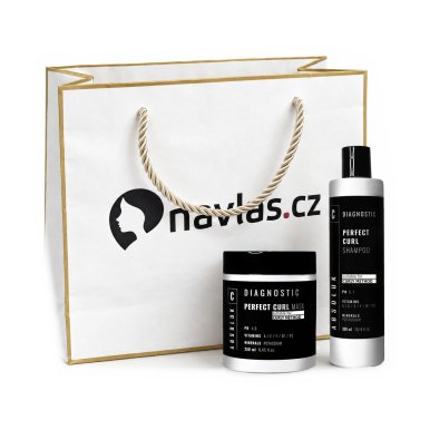 Absoluk Gift Set Curl - Set na vlnité vlasy šampon + maska + dárková taška