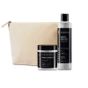 Absoluk Gift Set Curl - Set na vlnité vlasy šampon + maska + taštička