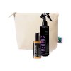 Absoluk Gift Set Heat & Shine - Termoochranný sprej + olejové sérum + taštička