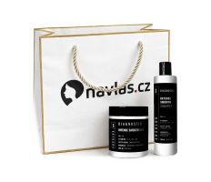 Absoluk Gift Set Smooth - Uhlazující set šampon + maska + dárková taška