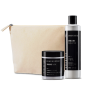 Absoluk Gift Set Volume - Objemový set na vlasy šampon + maska + taštička