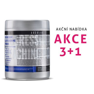 Absoluk Progressive Blue Bleaching Powder 3+1 - Modrý melír