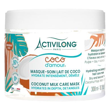 Activilong Coco D´Amour Coconut Milk Care Mask 300ml - Hydratační maska s kokosovým mlékem
