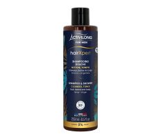 Activilong For Men HairXpert Shampoo & Shower 250ml - Pánský šampon a sprchový gel