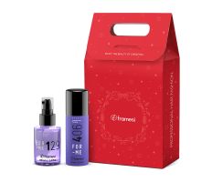 Balíček Framesi For-Me 129 Glow Me Drops 100ml + lak 406 75ml