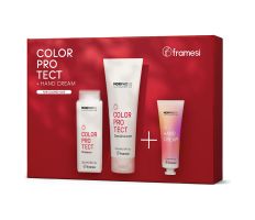 Framesi Vánoční set pro barvené vlasy - šampon 250ml + kondicionér 250ml a dárek