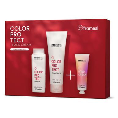 Framesi Vánoční set pro barvené vlasy - šampon 250ml + kondicionér 250ml a dárek