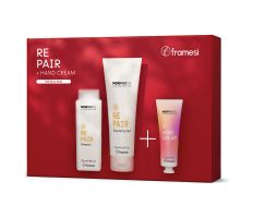 Framesi Vánoční set pro matné a jemné vlasy - šampon 250ml + kondicionér 250ml a dárek