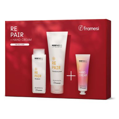 Framesi Vánoční set pro matné a jemné vlasy - šampon 250ml + kondicionér 250ml a dárek