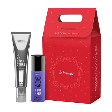 Framesi Vánoční set pro pevné a lesklé vlasy - booster 100ml a dárek