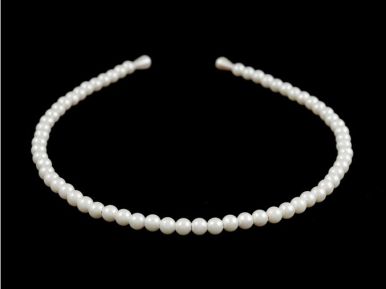 Čelenka do vlasů s perličkami CE01500-017