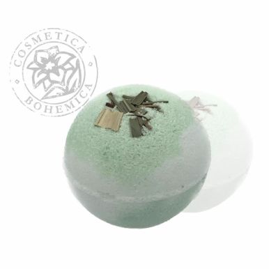 Cosmetica Bohemica - Šumivá koule do vany Zelený čaj 100g