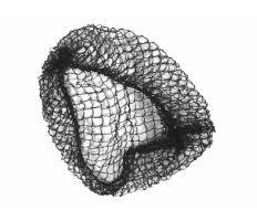 Duko síťka na vlasy s gumičkou 4200