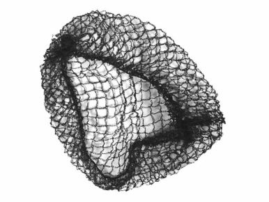 Duko síťka na vlasy s gumičkou 4200