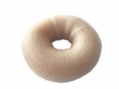 Duko vycpávka do vlasů věneček,průměr 90mm 5123 světlá