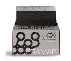 Framar Texturovaná fólie černá - Back in Black, 13x28cm 500ks