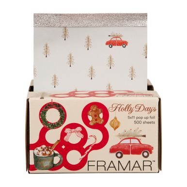 Framar Texturovaná fólie Holly Days, 13x28 cm, 500 ks