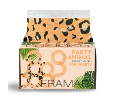 Framar Texturovaná fólie levhart - Party animal,13x28cm 500ks