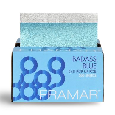 Framar Texturovaná fólie modrá - Badass Blue, 13x28cm 500ks