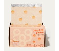 Framar Texturovaná fólie Peach Please, 13x28 cm, 500 ks