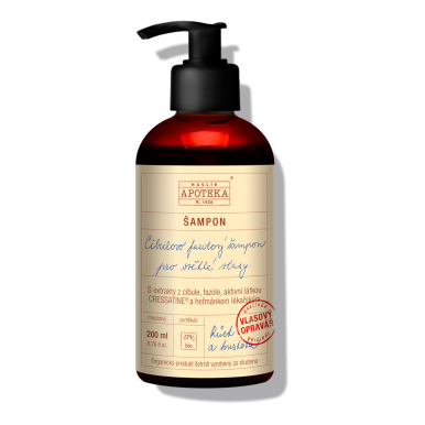 Havlíkova Apotéka - Cibulovo fazolový šampon na světlé vlasy 200ml