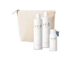 HEÖ Helsinki Gift Set Cool - Set na blond vlasy šampon + kondicionér + taštička + mini