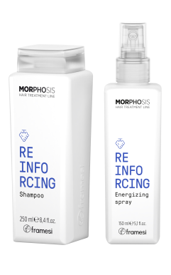 Kazeta Framesi Morphosis Reinforcing - Šampon 250ml + Sprej Reinforcing 150ml