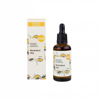 Kvítok Pleťový Organický Olej 50ml - Meruňkový