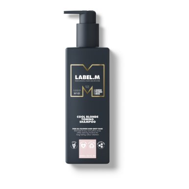 Label.M Cool Blonde Toning Shampoo 300ml - Fialový šampon pro blond vlasy
