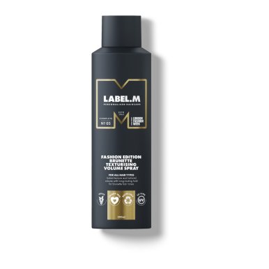 Label.M Fashion Edition Brunette Texturising Volume Spray 200ml - Sprej pro tmavé vlasy