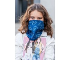 NanoSPACE Dětský Antivirový Šátek - Modrý