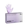 Nitrilové rukavice Nitril Sparkle vel. M 100ks - perleťově fialové, nepudrované