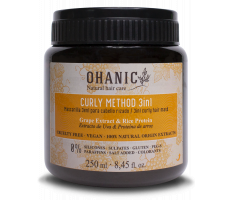 Ohanic Curly Method Mask 3in1 250ml - Maska na vlnité vlasy