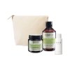 Ohanic Gift Set Balancer - Set na mastné vlasy šampon + maska + taštička + HEÖ mini