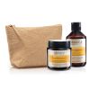 Ohanic Gift Set Curly Method - Set na vlnité vlasy šampon + maska + taštička