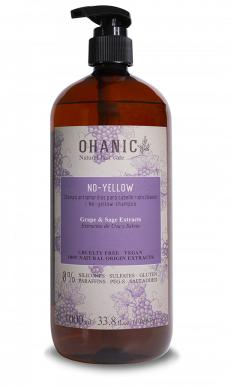 Ohanic No-Yellow Shampoo 1000ml - Šampon na neutralizaci žlutých pigmentů