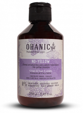 Ohanic No-Yellow Shampoo 250ml - Šampon na neutralizaci žlutých pigmentů