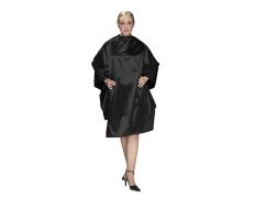 Olivia Garden Charm Cape Black - Kadeřnická pláštěnka černá