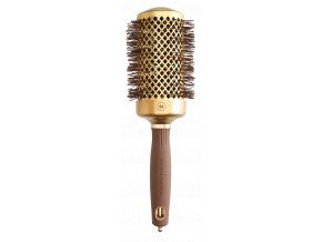 Olivia Garden Expert Blowout Shine Gold&Brown 55mm - Foukací kartáč