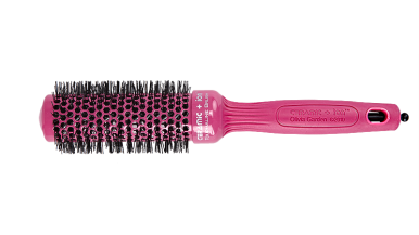 Olivia Garden Expert Blowout Shine Pink 35mm - Foukací kartáč