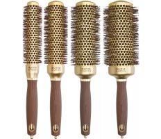 Olivia Garden Expert Speed Gold & Brown - Foukací kartáč