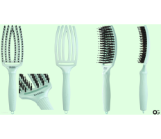 Olivia Garden Fingerbrush Arctic Teal - Profesionální kartáč na vlasy