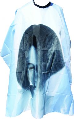 Pláštěnka stříhací Tvář - modrá