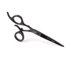 Progline Procut Black 6,5" Left Moving Ring 34265L.TK - Profesionální kadeřnické nůžky