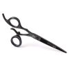 Progline Procut Black 6,5" Left Moving Ring 34265L.TK - Profesionální kadeřnické nůžky