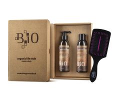 Sinergy B.iO Gift Box Frequently Use - Set časté mytí šampon + kondicionér + kartáč