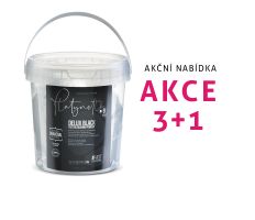 Sinergy Platinum Black Powder 3+1 - Černý melír na vlasy