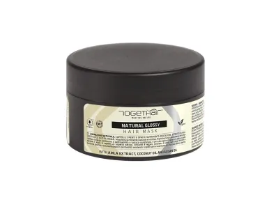 Togethair Natural Glossy Hair Mask 250ml - Lamilační vyživující maska na suché a poškoz.