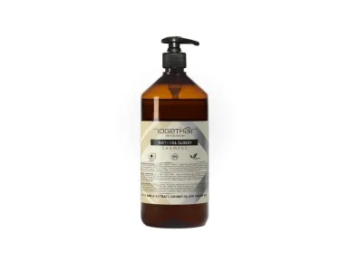 Togethair Natural Glossy Shampoo 1000ml - Lamilační vyživující šampon na suché a poškozené